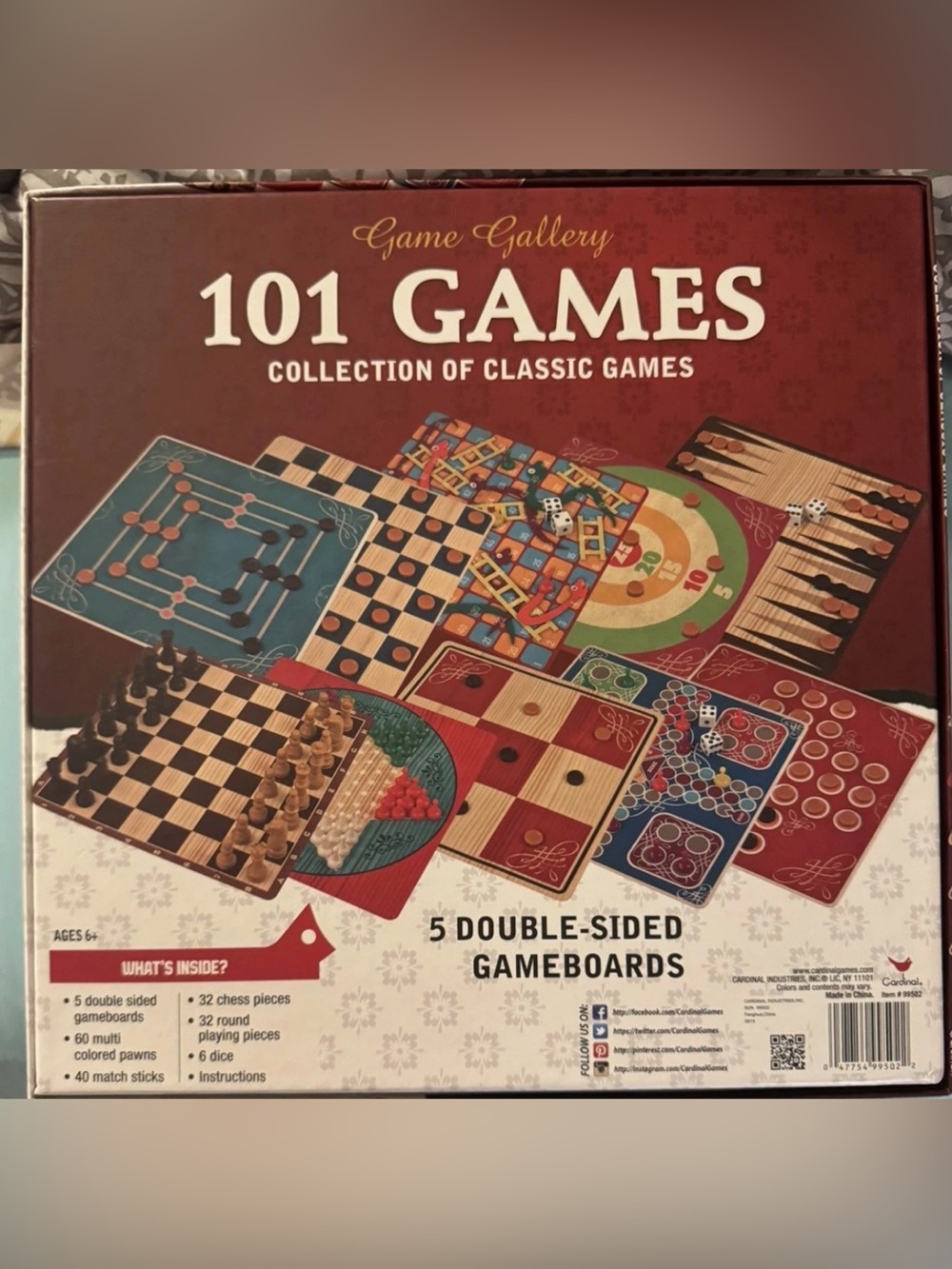 Cardnial Game Gallery 101 Games Collection of Classic Games